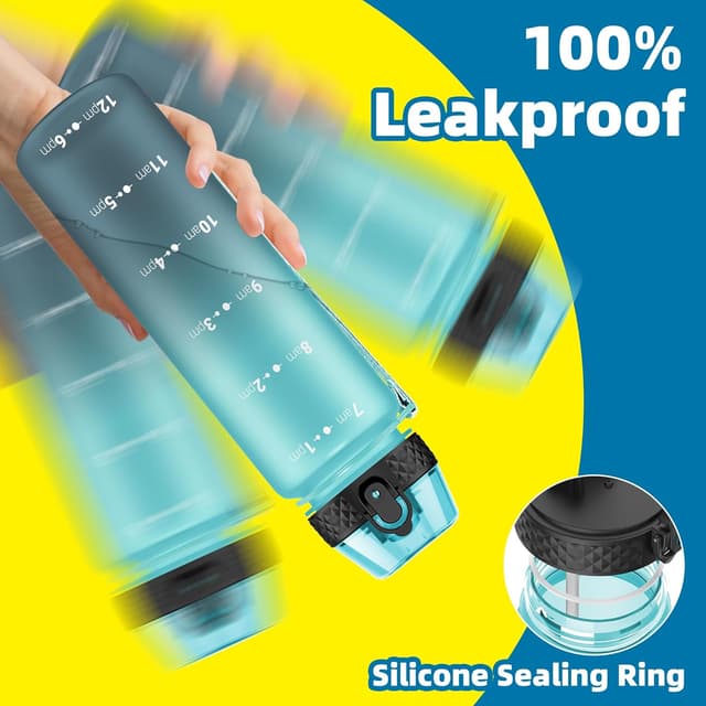 Detalle 2 de OLDLEY Sports Water Bottle 1L with Straw