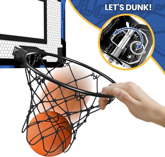 Thumbnail 3 de QDRAGON Mini Basketball Hoop 3 balls