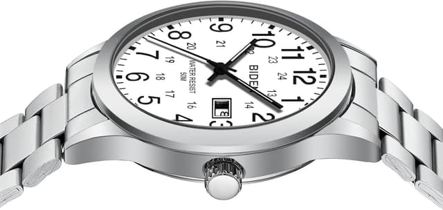 Thumbnail 4 de LN LENQIN Herren Uhr Edelstahl 40 mm