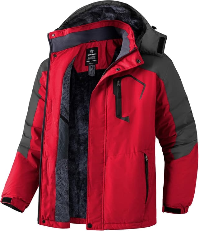 Thumbnail 4 de Wantdo Giacca da Sci invernale impermeabile uomo