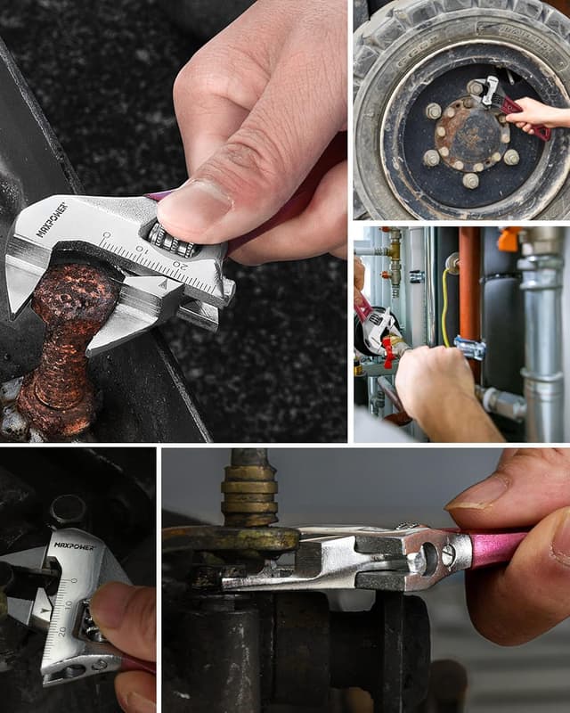 Thumbnail 4 de MAXPOWER Adjustable Spanner 150mm Slim Jaw