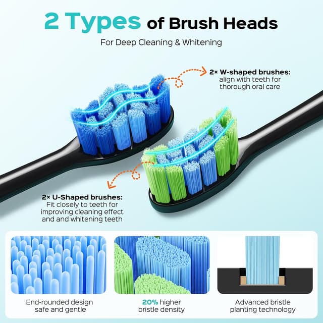 Thumbnail 4 de COSLUS Sonic Electric Toothbrush 2‑hour charge 🪥