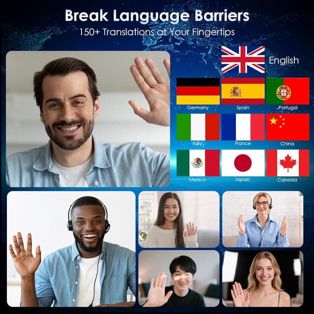 Thumbnail 6 de Olycism Traducteur instantané Bluetooth 5,4