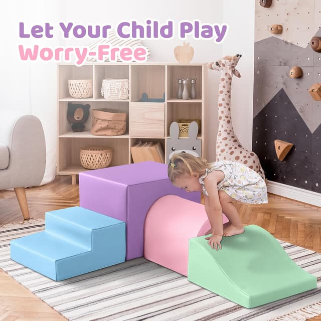 Thumbnail 5 de Parcours Motricité Bébé 4 Pièces Lilac 🧩