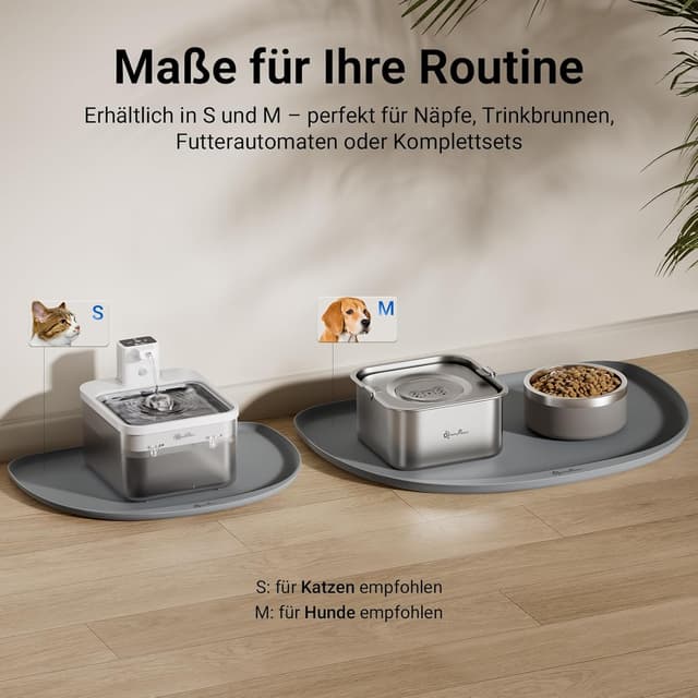 Thumbnail 6 de DownyPaws Napfunterlage Katzen 45 x 32 cm 🐾