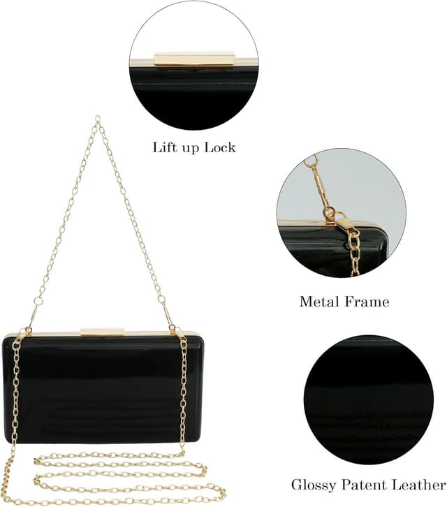 Thumbnail 4 de XINGSHUNFU Women Evening Clutch 19 x 10 cm