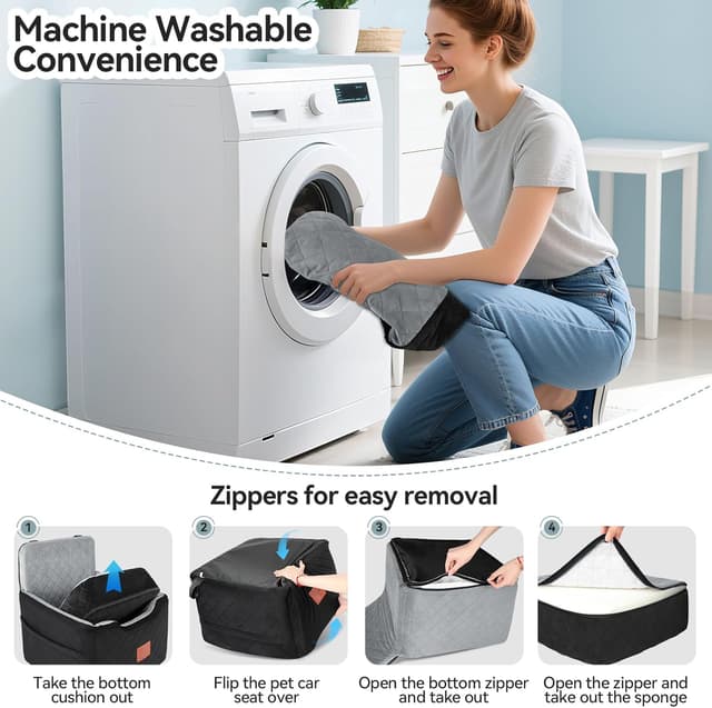 Thumbnail 6 de GL GLENSLAVE Dog Car Seat 35 lb booster