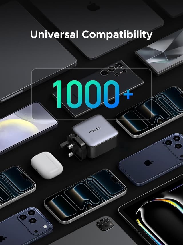 Thumbnail 6 de UGREEN Nexode 200W USB‑C Charger (NEXODE 3C1A) – 4‑Port GaN Fast Charger for Laptops, Tablets & Phones