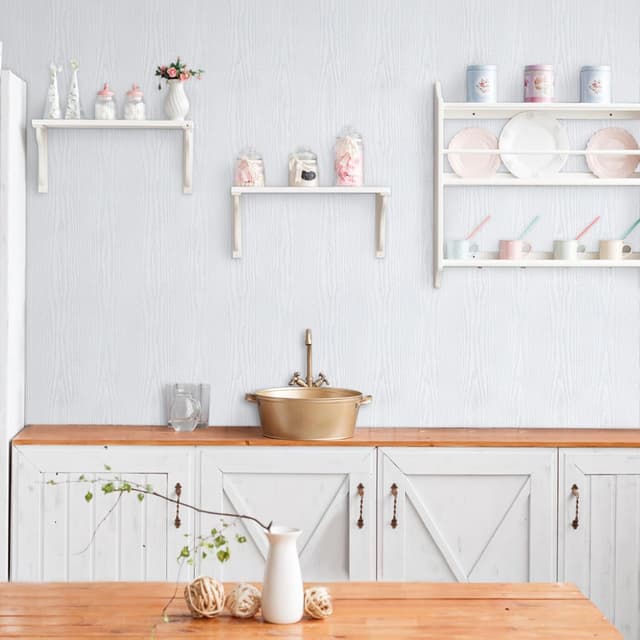 Thumbnail 4 de Hode 30×200 cm Papier adhésif bois blanc 🧻