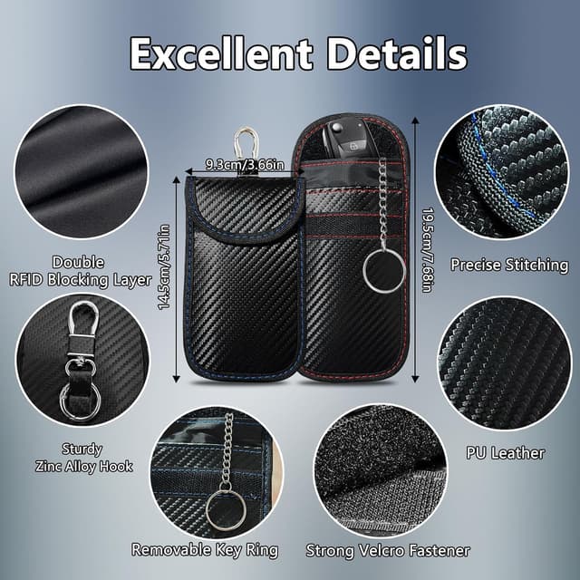 Detalle 2 de Keyless Go Schutz Box L für Autoschlüssel