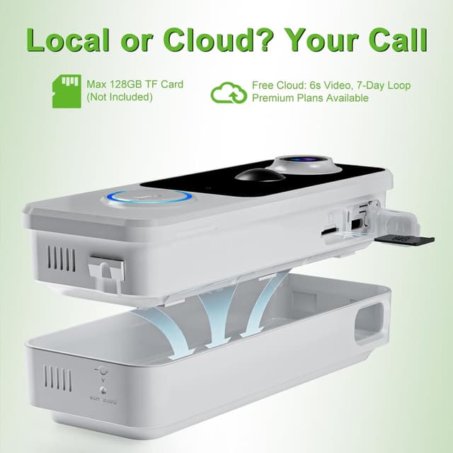 Thumbnail 5 de KAMEP Wireless Doorbell Camera 2K