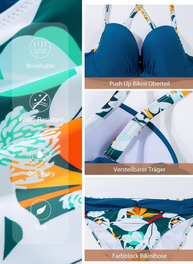 Thumbnail 4 de Bikini-Set Dokotoo mit Push Up S-XXL