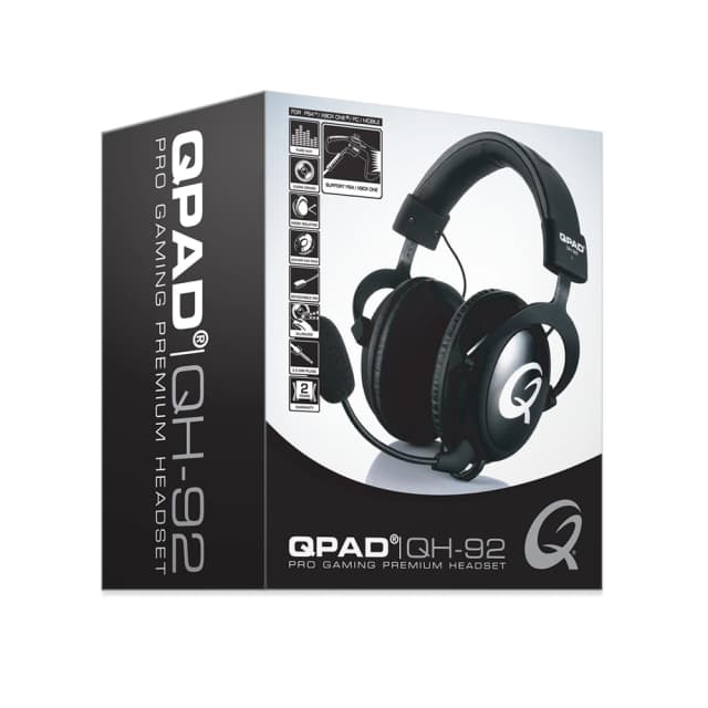 Detalle de QPAD Qh 92 Auriculares gaming con micrófono