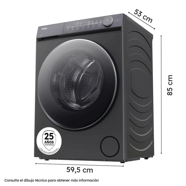 Thumbnail 1 de Haier HWD90BP14367GTUS 9kg con motor Inverter