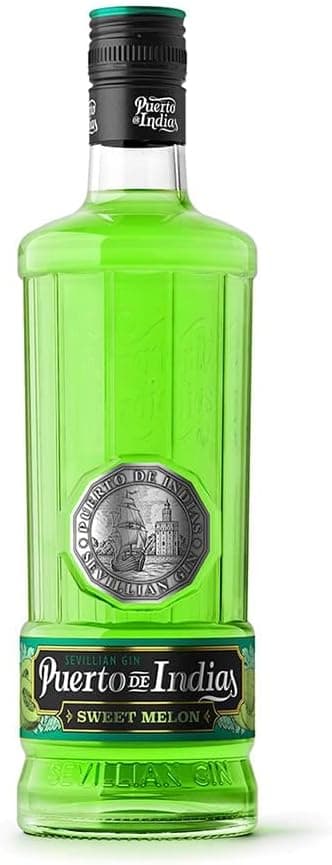 Imagen de Puerto de Indias Ginebra de Melón Premium 🍈 70cl 37.5º en OfertitasTOP