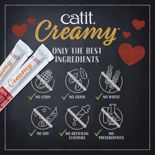 Thumbnail 3 de Catit Creamy Variety Pack 50 x 10g 🐱