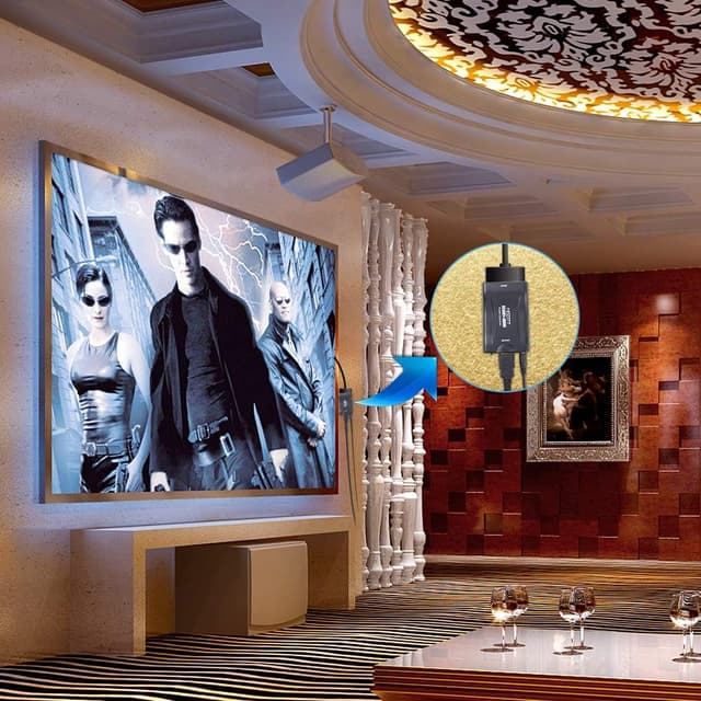 Detalle 2 de Scart auf HDMI Konverter 1080p Adapter