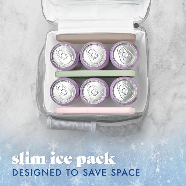 Thumbnail 6 de Cool Coolers by Fit & Fresh XL Slim Reusable Ice Packs (4-Pack) — Quick-Freeze, Space-Saving Cooler Packs