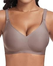 Detalle de Jiuday Bügelloser Push-up BH mit W-förmigem Jelly-Stripe-Silikon für einen starken Halt