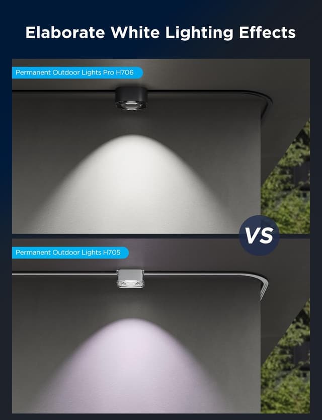 Thumbnail 6 de Govee Permanent Outdoor Lights Pro 200ft 🎄