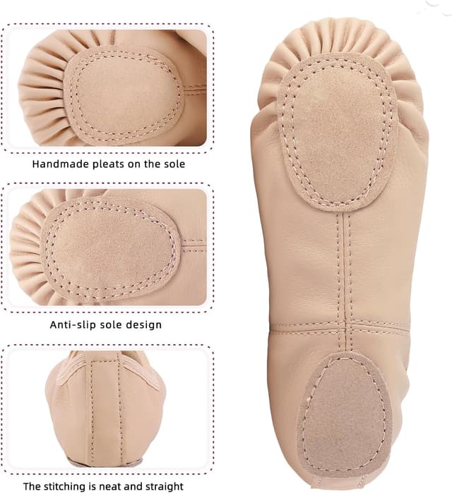 Thumbnail 5 de Ulicox Zapatillas Ballet Niña Cuero 22-44 EU