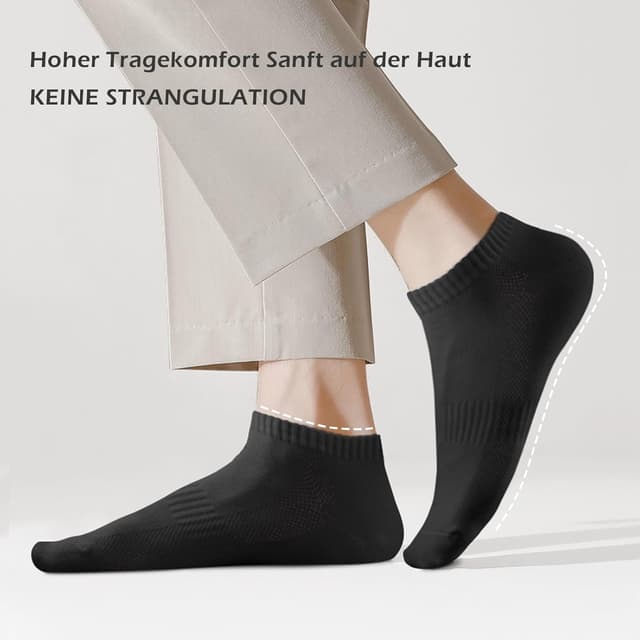 Thumbnail 1 de QINCAO Sneaker Socken 6 Paar