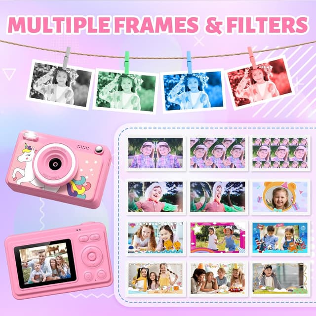 Thumbnail 4 de GREENKINDER Kids Camera Instant Print 1080P