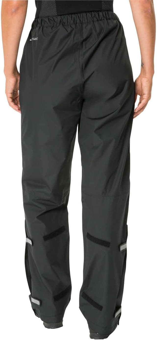 Detalle de VAUDE Damen Fluid Pants Regenhose – wasserdicht, winddicht & PFC-frei