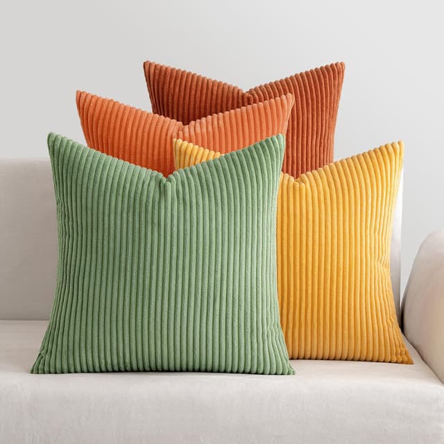 Detalle de Federe per cuscini MIULEE velluto 40x40