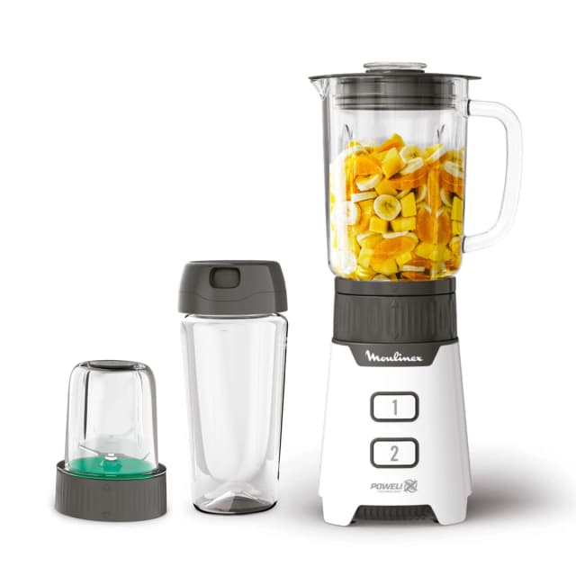 Detalle 2 de Moulinex LM16L1 Batidora 3 en 1 con vaso de cristal 🥤