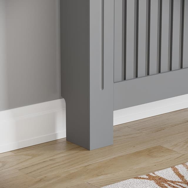 Detalle 2 de Vida Designs Chelsea Radiator Cover 82×111×19 cm 🪵