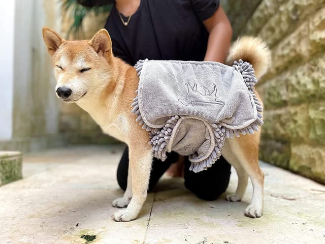Thumbnail 6 de Tuff Pupper dog quick dry towel 85x35cm