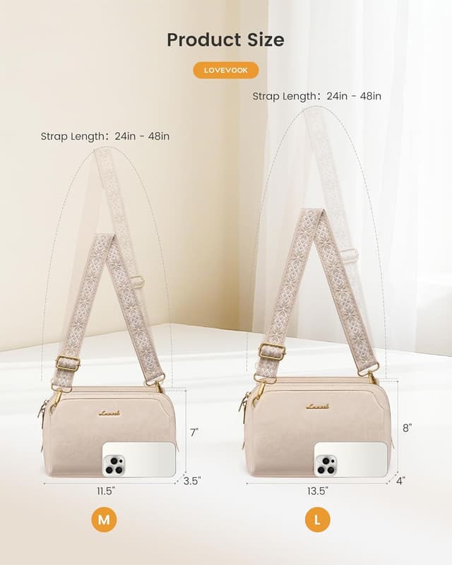 Thumbnail 5 de LOVEVOOK Umhängetasche Damen RFID Schutz