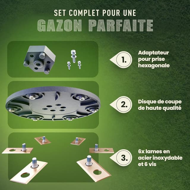 Detalle 1 de Plateau porte-lames GARLINGO 143 mm