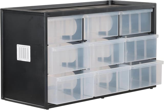 Detalle de STANLEY cassettiera a 9 cassetti grandi, unità apilabile per minuteria e attrezzi