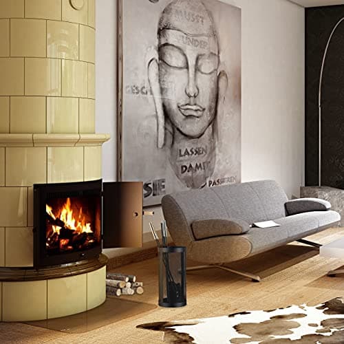 Thumbnail 1 de Relaxdays Juego de utensilios de chimenea, 5 piezas