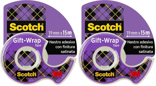 Thumbnail 6 de Scotch nastro biadesivo trasparente 12 mm x 6,3 m (2 rotoli) per foto, poster e collage