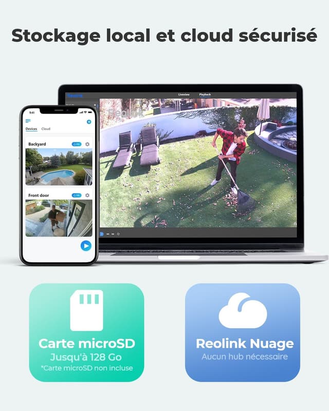 Thumbnail 5 de Reolink Go Plus 4MP Caméra extérieure