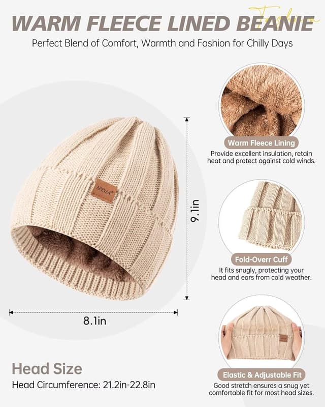 Thumbnail 1 de Winter Hat Gloves Scarf Set 67×11 🧣