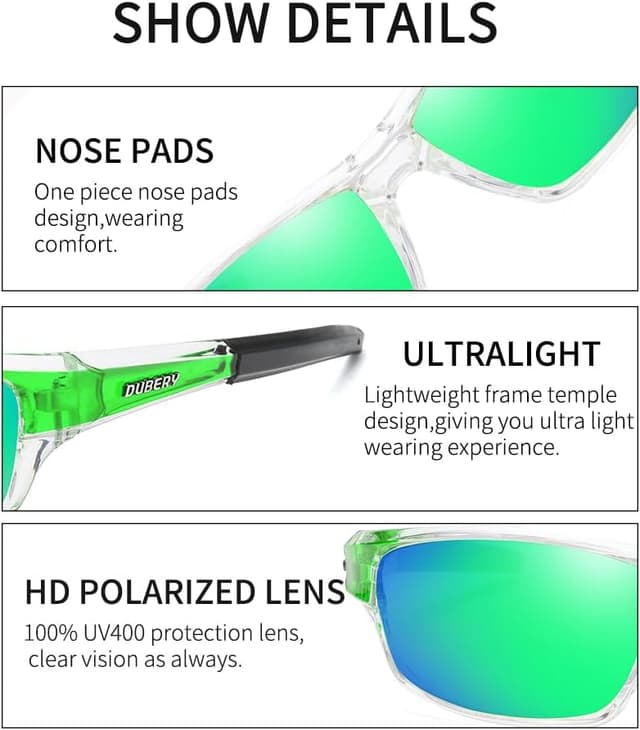 Thumbnail 3 de HGDGears Polarized Sport Sunglasses 70mm lens