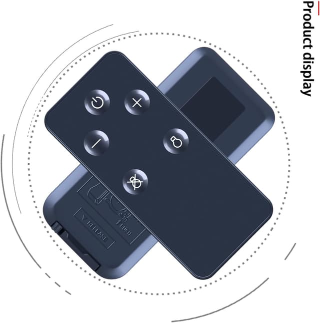 Detalle de TCNOUMT Replacement Remote Control for Dimplex/Cellini CLL-OV & Opti-V Electric Fire (TCNOUMT CLL-OV/VOLTERRA Opti-V)