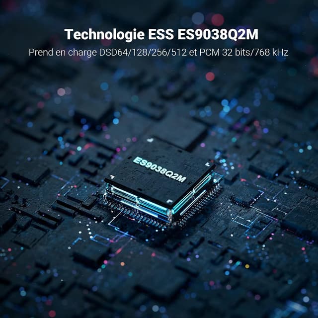 Detalle 2 de Fosi Audio DS1 Ampli Casque 240 mW