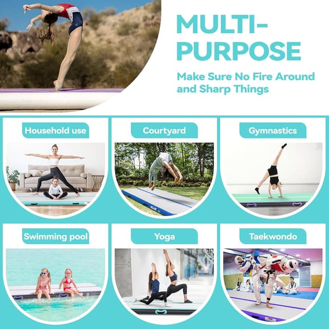 Thumbnail 4 de Airtrack Matte mit Elektrische Luftpumpe 10–20 cm ⚙