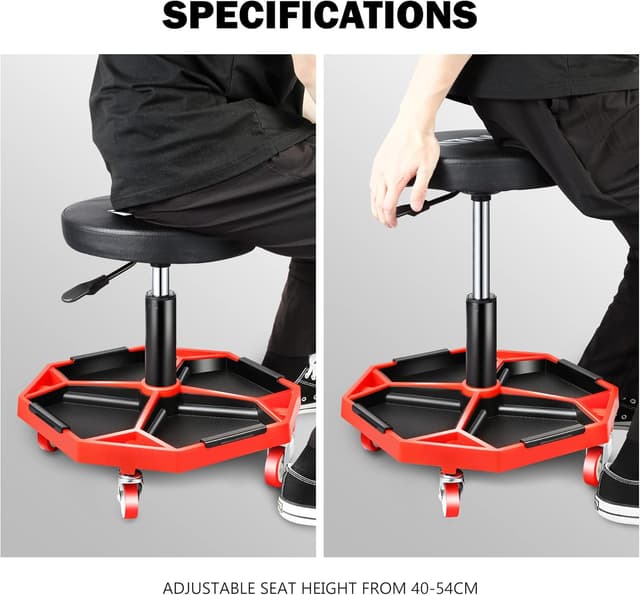 Detalle de DNA Motoring TOOLS-00253 54cm mechanic stool