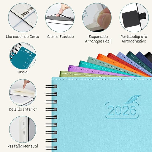 Thumbnail 1 de BEZEND Agenda 2026 A5 Semana Vista 30 min