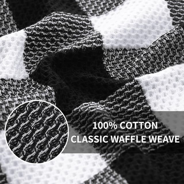 Thumbnail 6 de Homaxy Waffle Weave Kitchen Towels, 13 x 28 in 🧻