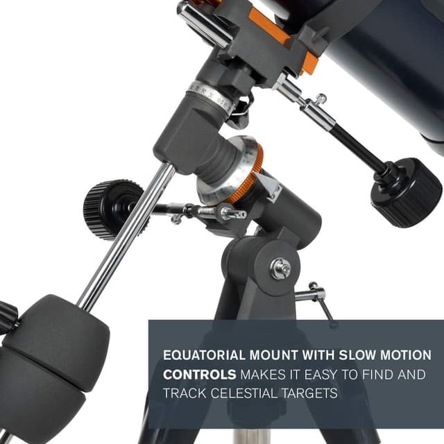 Detalle 2 de Celestron AstroMaster 130EQ Motor Drive 130 mm