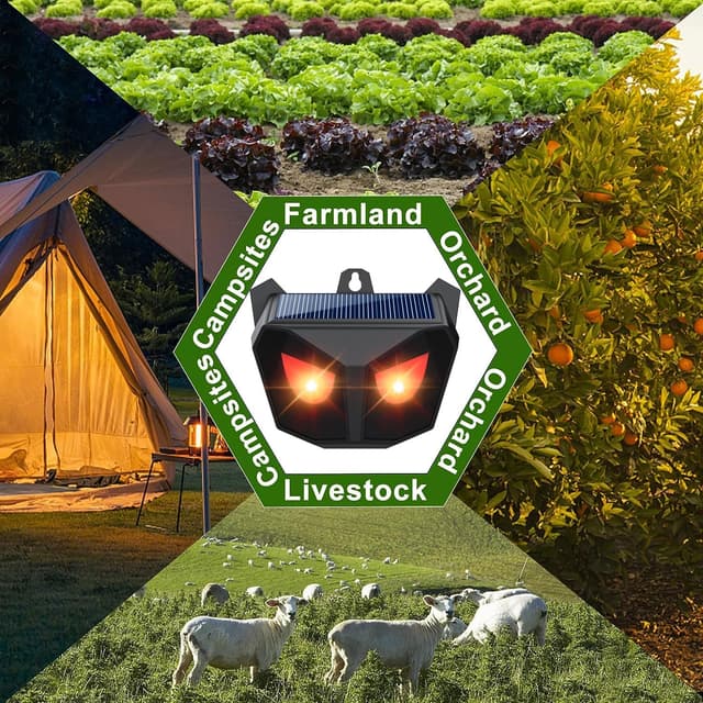 Thumbnail 5 de WUGEIN Ahuyentador solar de animales 2 unidades