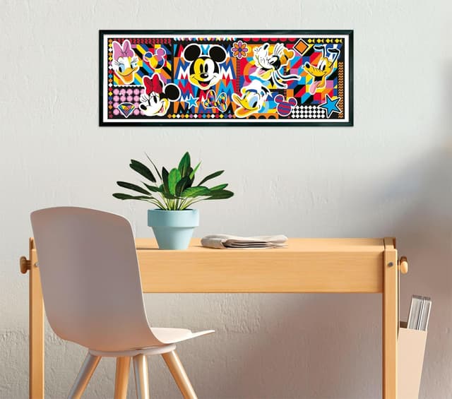 Detalle 2 de Clementoni Disney Puzzle 1000 Teile 98 x 33 cm