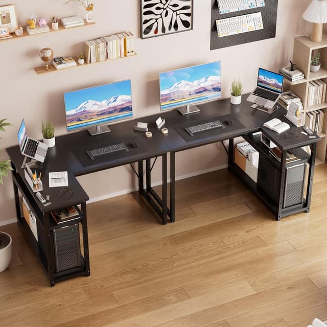 Detalle 2 de JUMMICO Scrivania angolare 100 x 80 cm